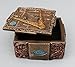 Ebros Stonemasons Masonic Fraternity Logo Small Decorative Box Freemasonry Square and Compasses Regalia With All Seeing Eye Of Providence Symbol Christian Ritual Morality Jewelry Trinket Stash Storage - Image 5
