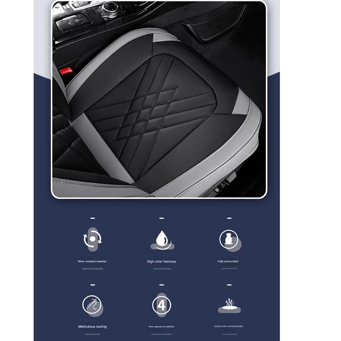 XPHONG Coussin Voiture Conducteur Pour BYD S6 S7, Coussin De Siège Auto