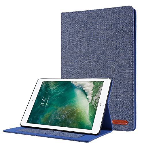 Étui de protection pliable iPad mini 6 bleu anti rayures avec cartes