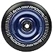 Bestial Wolf Metal Core Ruota Radical Black per Scooter Freestyle, Diametro 110 mm (Blu)