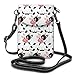 Produktbild Handy Geldbörse Crossbody Milchkuh Frauen Pu Leder Mode Handtasche mit verstellbarem Riemen