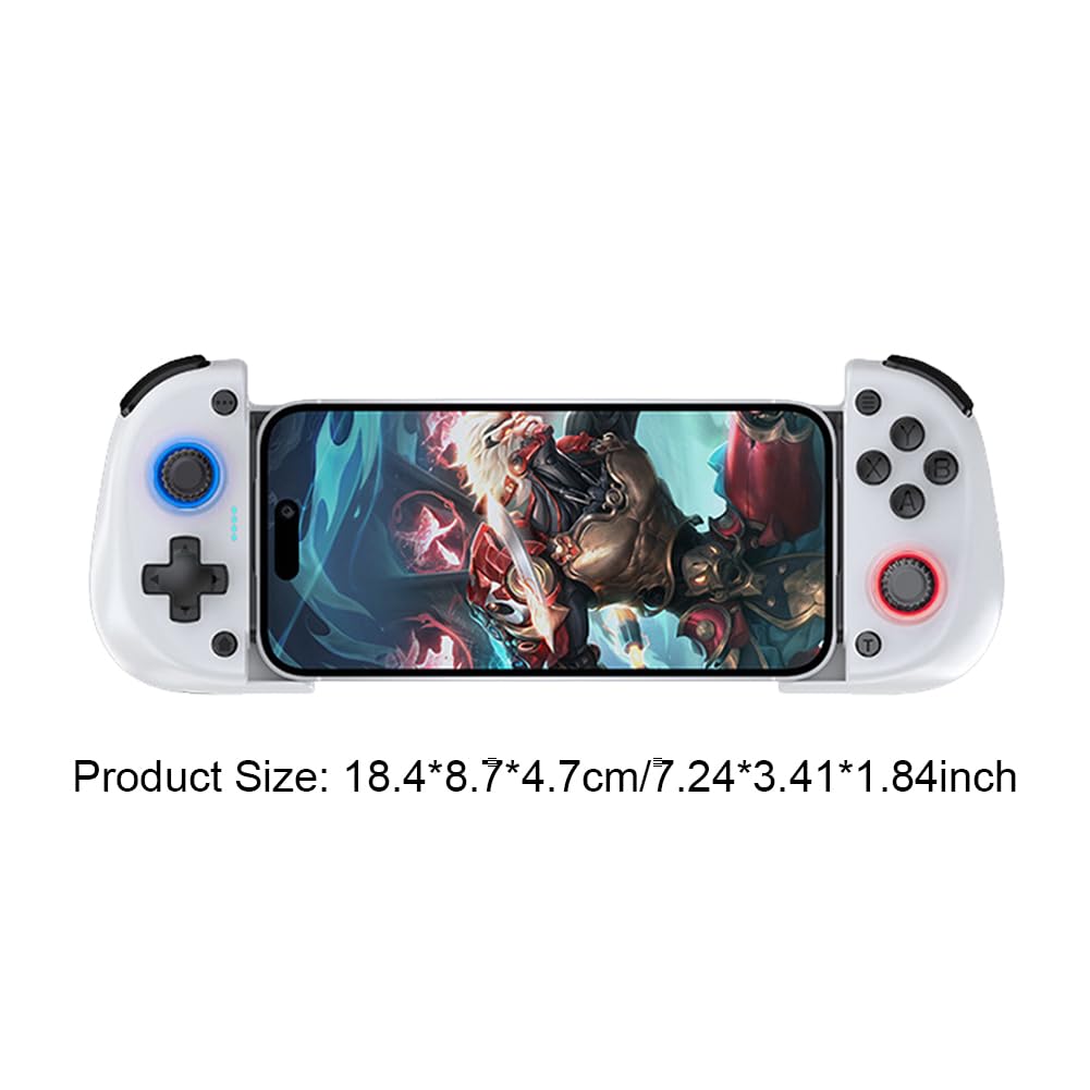 LYEAA X5mini Gamepad Controller di gioco compatibile con Bluetooth con ventola di raffreddamento per smartphone Gamepad