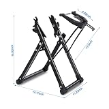 Profesjonalny stojak na rower kolarski na kierownicę, stabilny stop aluminium rower górski wyścig rower rower rower rower rower stojak na ciężarówkę, uniwersalny 16-69 cali składany rower koło naprawa regulacji konserwacja stojak