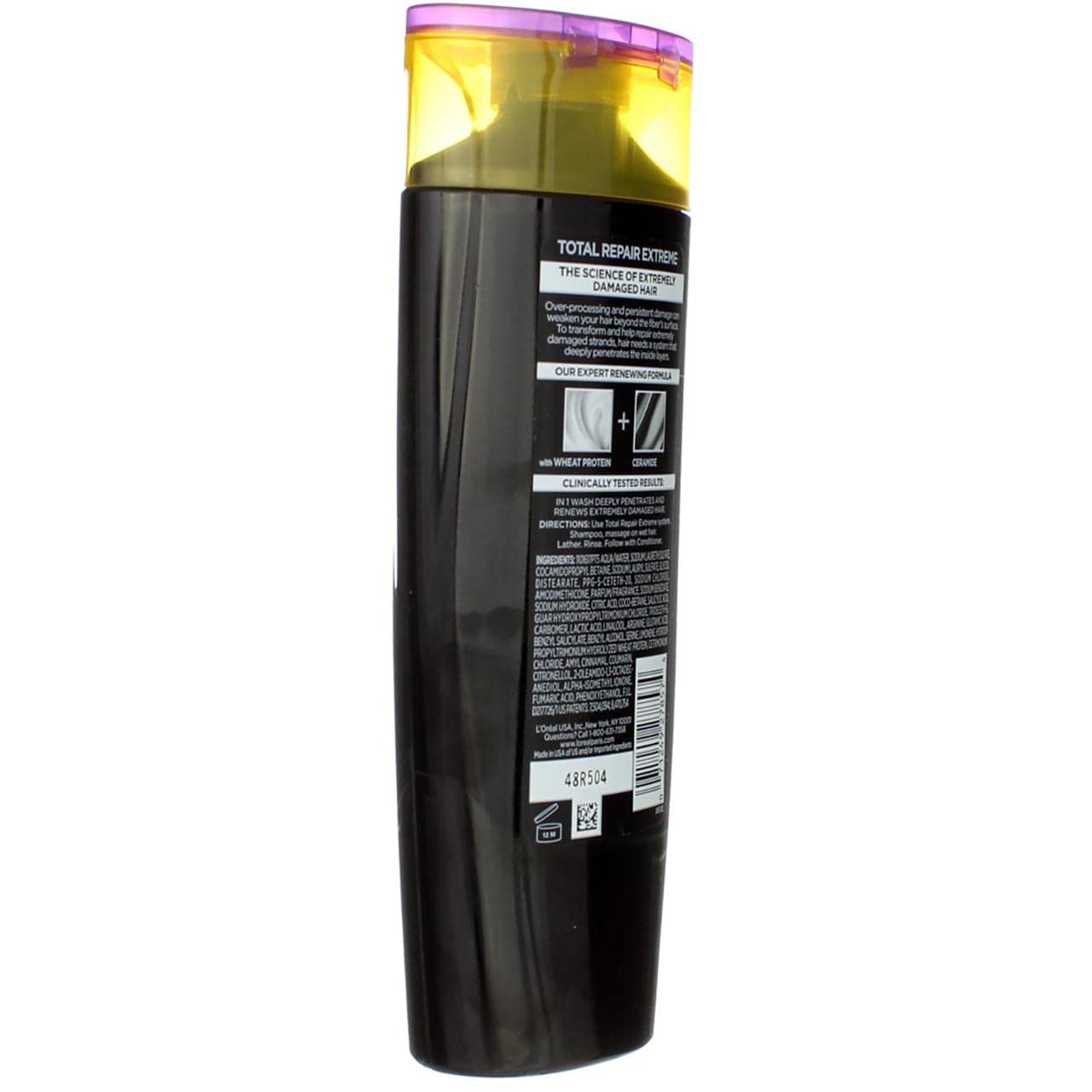 L’Oreal ParisAdvanced Haircare Total Repair Extreme Reconstructing Shampoo 12.60 oz (Pack of 5)