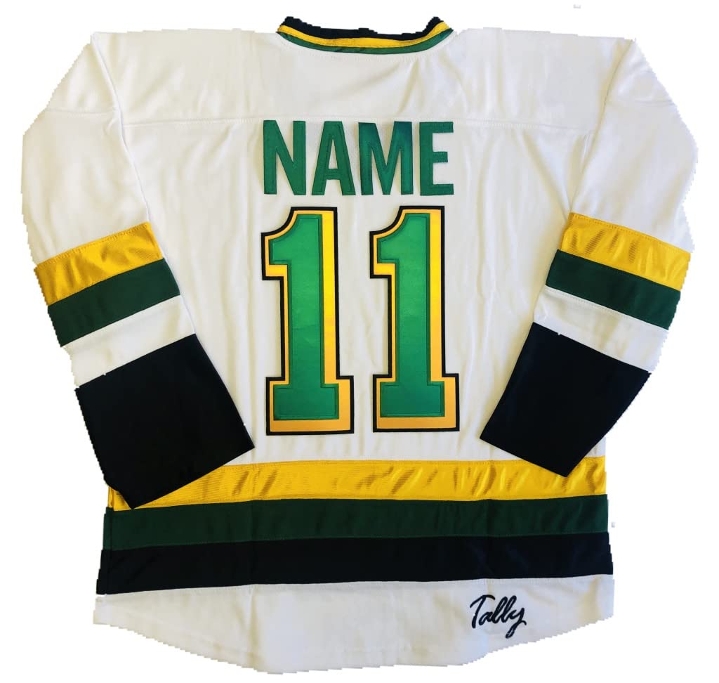 White Rolling Rocks Jerseys - Pro Quality Jerseys; We are Ready to Customize with Names and Numbers (White, Adult Medium)
