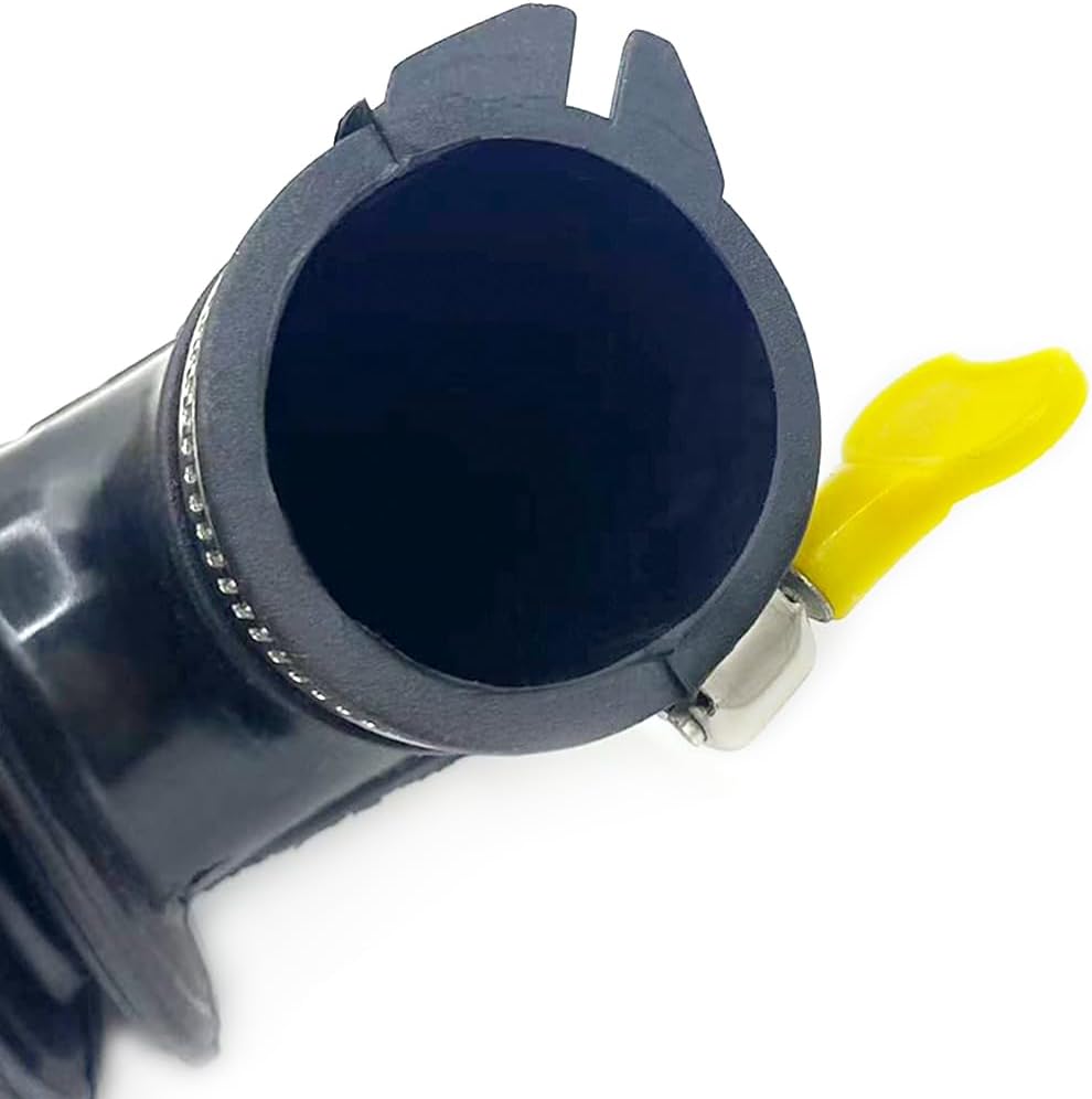 134639910 Washer Coin Trap Tub-to-Pump Hose Compatible with Frigidaire Washing Machine EIFLS60J EIFLS60L EWFLS70J FAFS41 FAFS44, Replaces 1564536 AH2378397 EA2378397 PS2378397, with Clamps