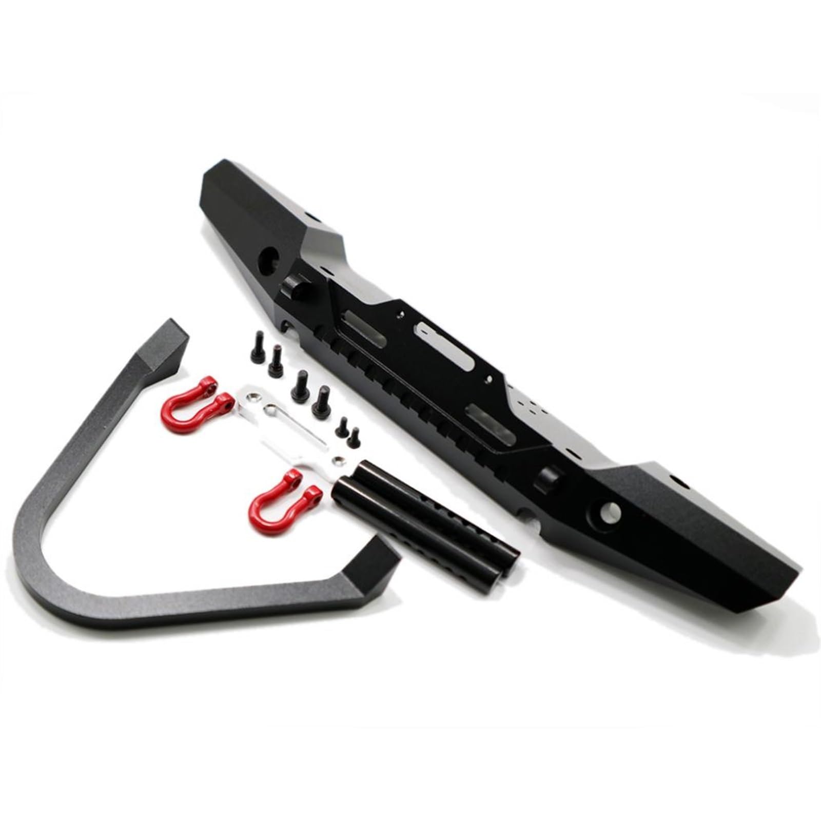 Parachoques RC Compatible con HPI para Venture 1/10 RC Crawler, Pieza De Actualización, Accesorios para Coche RC, Parachoques Delantero De Aleación De Aluminio