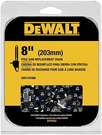 Dewalt Chain Pole Saw Replacement 8IN DWO1DT608 image 2