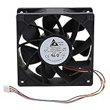 Matériel: ABS Tutoy 6000Rpm De Refroidissement Ventilateur De Remplacement Connecteur 4 Broches pour Antminer Bitmain S7 S9 Noir