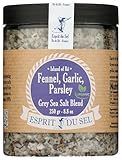 ESPRIT DU SEL Fennel, Garlic & Parsley Salt Blend, 8.8 OZ