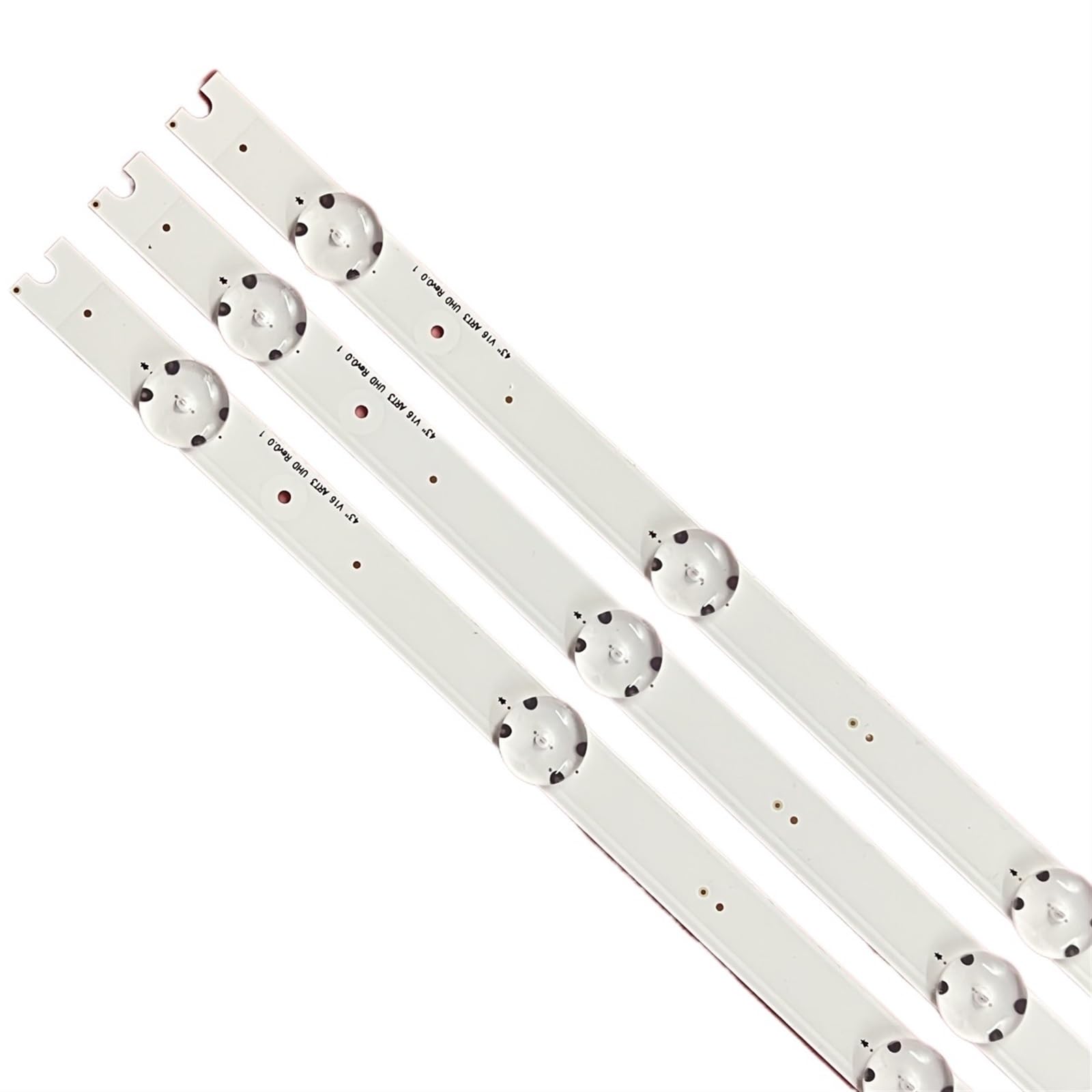 TVAAGHBCBR LED Backlight Strip 9 Lamp Compatible With 43" V16 ART3 2563 6916L-2563A 43UH650V 43UH676V 43UH661V 43UH650V 43uH6500 Lc430dgg LC430DUE Fj