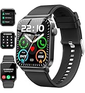 Smart Watch for Men Women, 1.85" Smartwatch (Answer/Make Call), IP68 Waterproof Fitness Tracker, ...