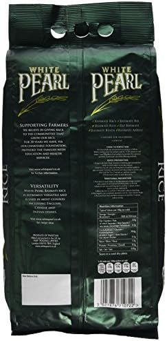 Premium White Pearl Basmati Rice - 5kg Pack - Image 2