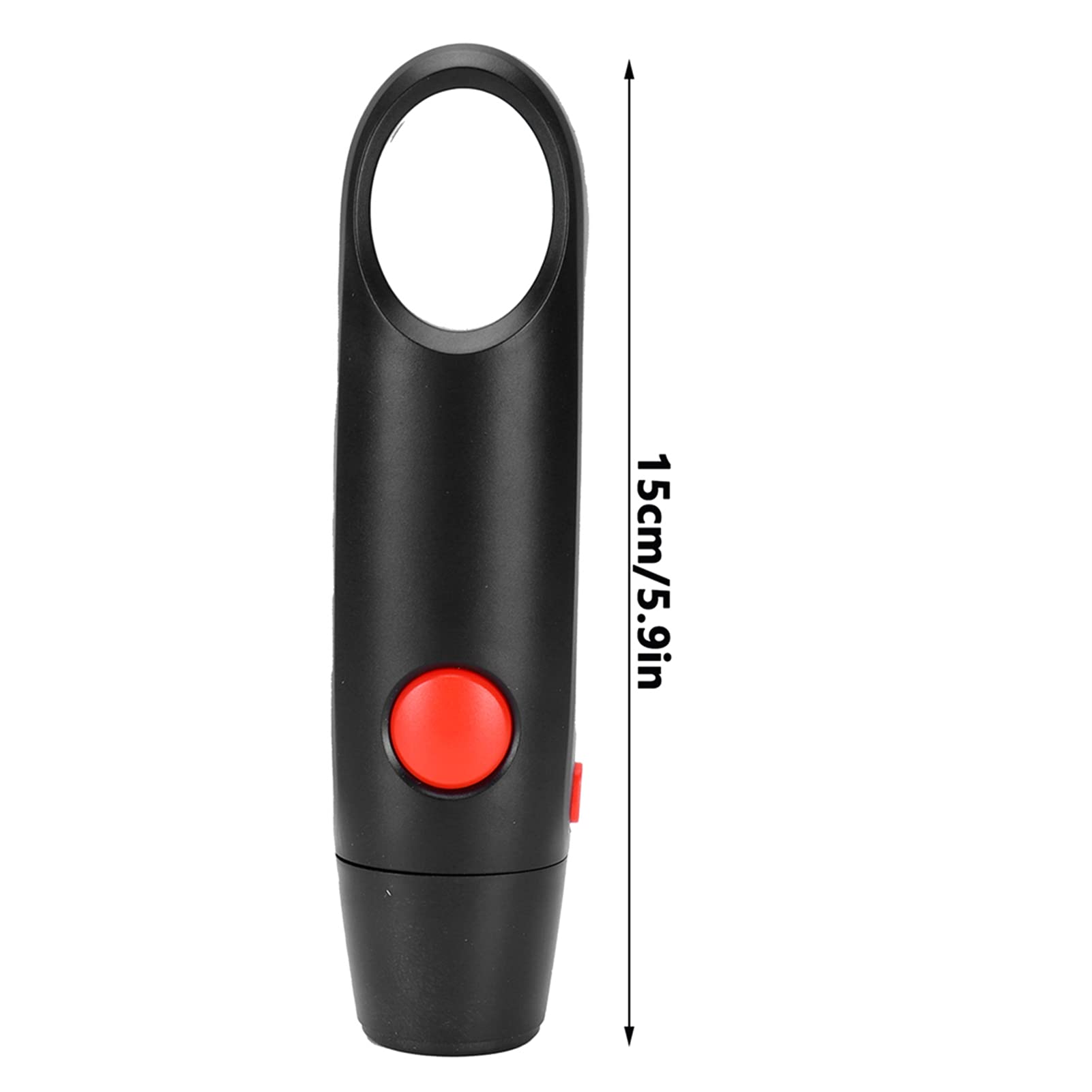 WALFRONT Elektroniczny Gwizdek Nauczyciel Gwizdka Mosiądz i Drewniany Instrumenty Elektroniczny Gwizdek (BLACK)