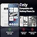 Liisooka Case for Nothing Phone 2a/2a Plus, Military Grade Drop Protection Phone Case, Yellowing Resistant, Anti-Scratch Hard PC Back, Shockproof Hard Ultra-Thin Protective Cover, Clear