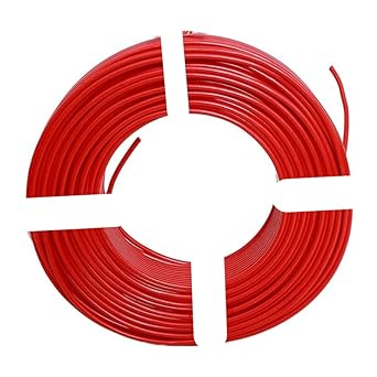 Drumstone Versatile 0.75mm Copper Wire - 100 Feet, Red | Gift for DIY Enthusiasts | Ideal for Home & Industrial Electric Wiring Projects, Electrical Cable for DIY and Professional Use