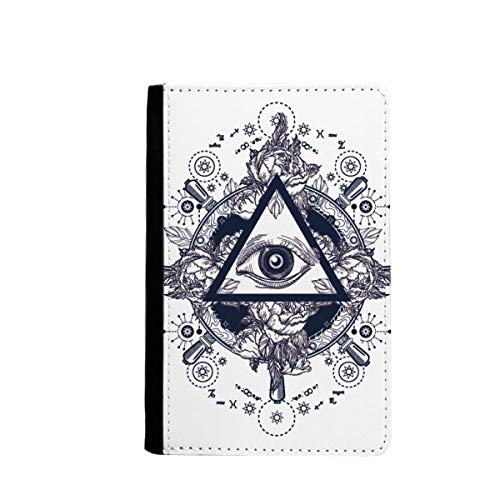 Étui portefeuille de voyage motif œil idée cadeau classique