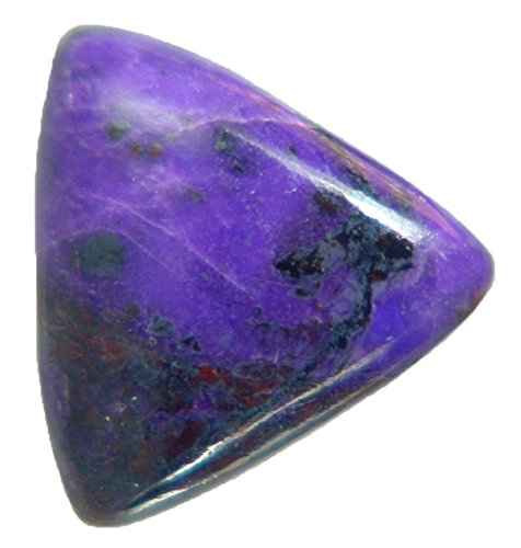 Genuine Sugilite 16 x 15 x 4 mm Rectangle Cabochon Lapidary 8.6 ct Gemstone