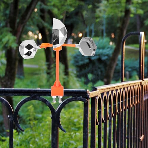 Ahuyentador de pájaros de acero inoxidable ULTECHNOVO para estanques y torres 5
