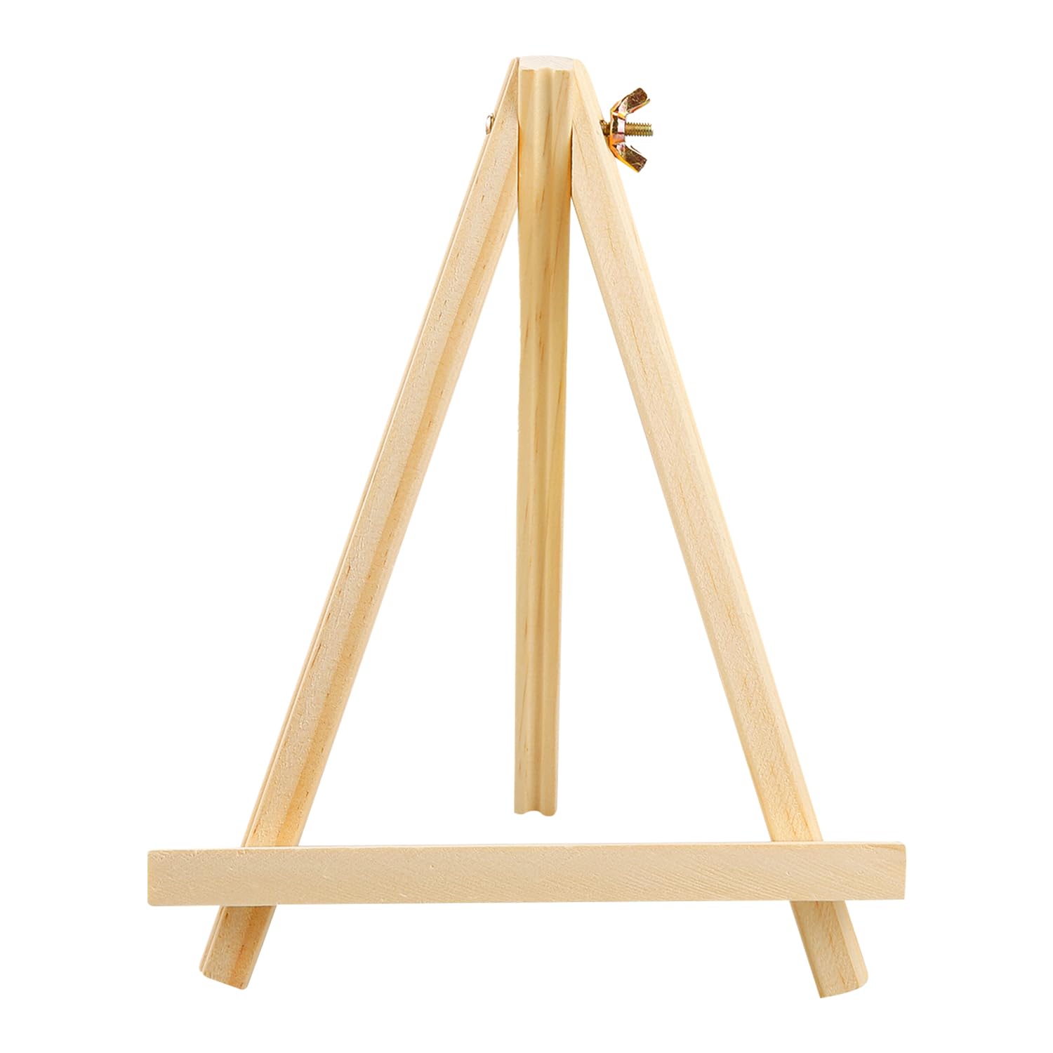 Bojueshaw Triangular Stand Wooden Easel for Drawing, Sketching,Advertising,and Mobile Phone Display - Stable and Durable Support(18*24)