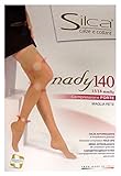 nadyne rush  Silca CALZE AUTOREGGENTI NADY 140 DEN DEFATICANTE 15/18 MMHG (2, nero)