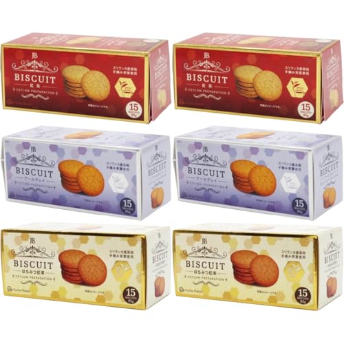 セイロンファミリー 紅茶ビスケット 3種アソートセット 各2個のサムネイル