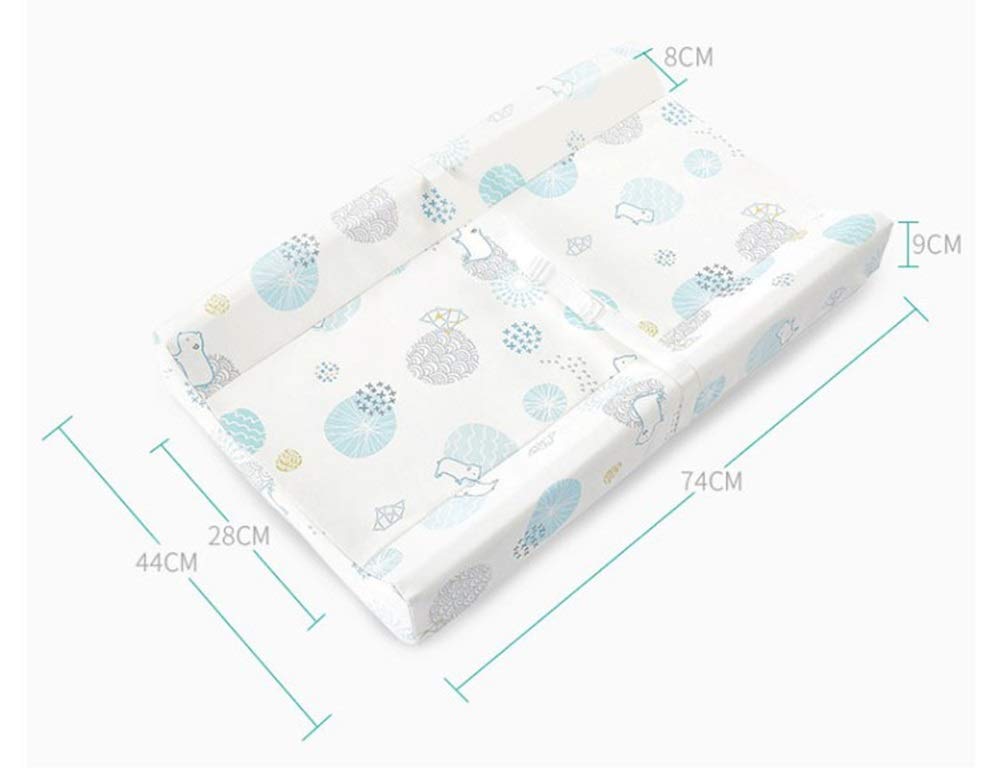 MObyat Cambiador de Pañale,Funda Suave para Cambiador, sábana para Cuna, sábanas para Cambiador Unisex para bebés y niños
