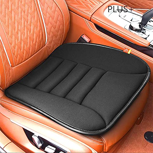 RaoRanDang Car Seat Cushion Pad for Driving, Chair Cushion for Office/Truck with Memory Foam, Seat Cushion Comfortable and Durable Black 2