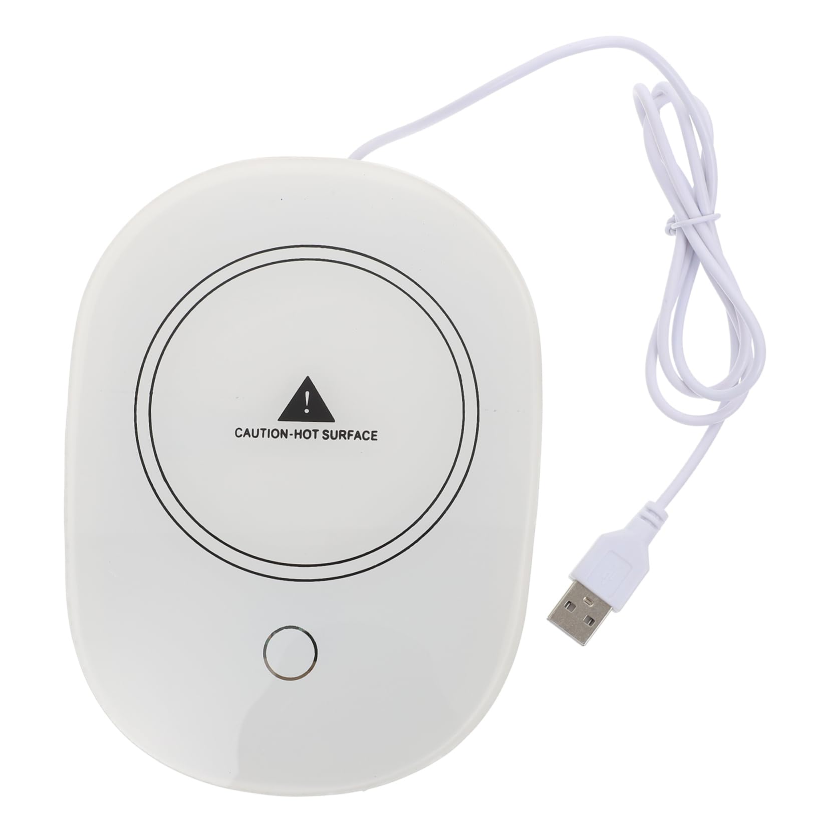 CONGARTENO USB Cup Warmer Coaster with Thermostatic Temperature Control for Home and Office Use Keeps Your Beverage Warm Operation Elegant Design for All Drink Types