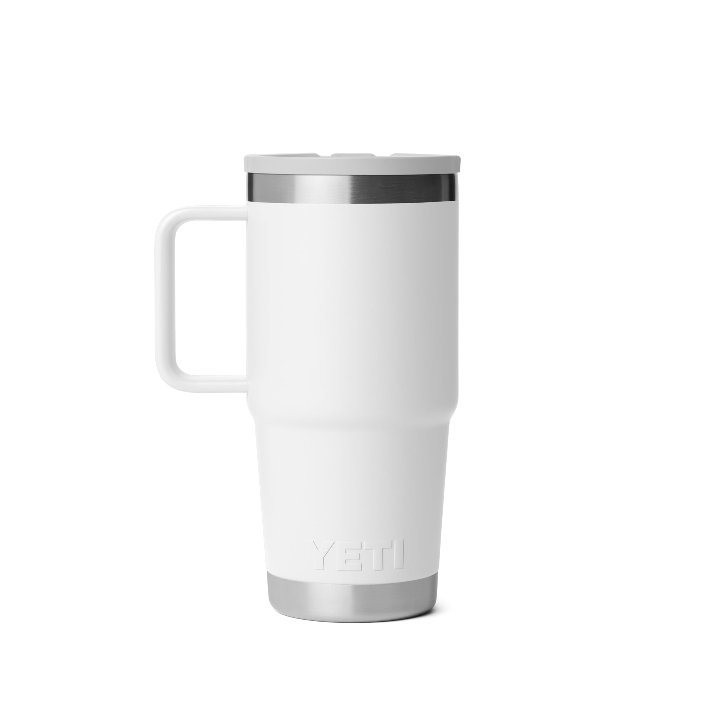 YETI Rambler Gobelet avec couvercle à paille, blanc, 591 ml