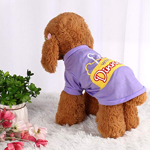 Camiseta uxcell para perro mediana de algodón miniatura 2