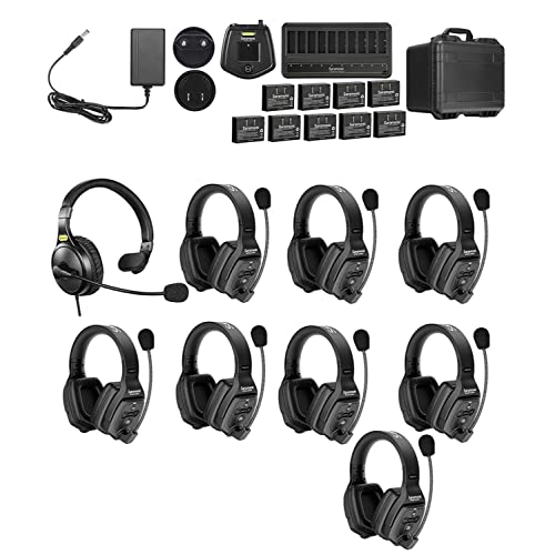 Saramonic WiTalk-WT9D 9-person 1.9GHz Wireless Intercom System