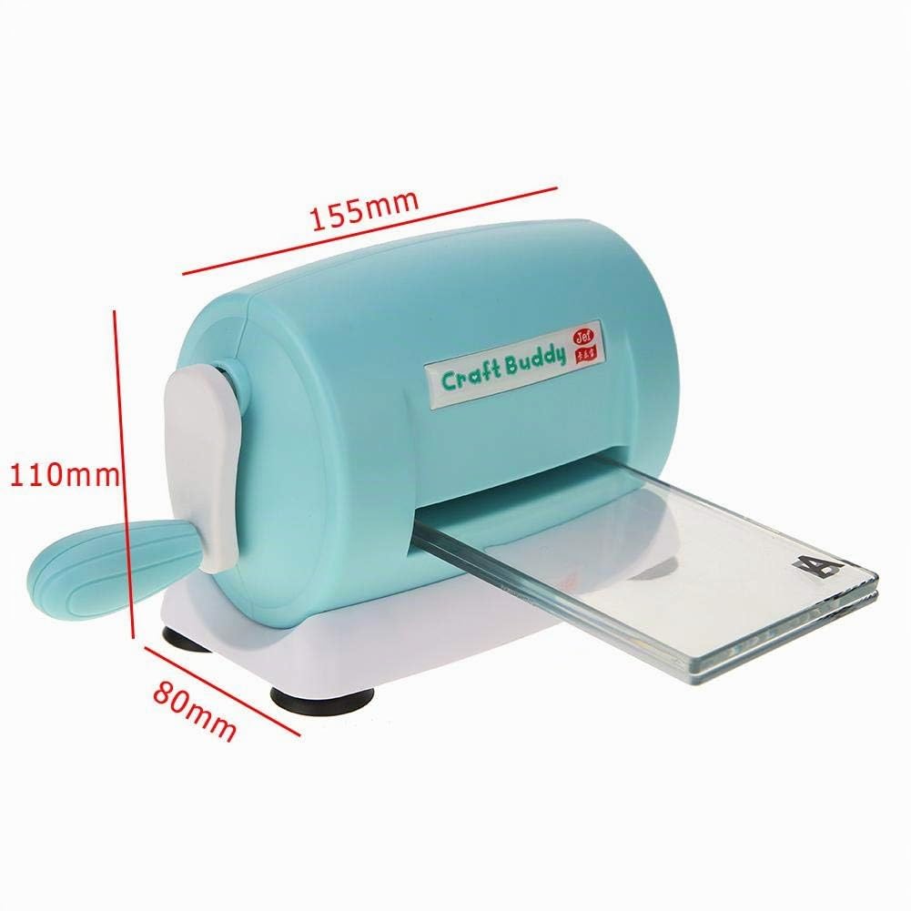 Machine de découpe et de gaufrage pour bricolage, machines de découpe, matrices de découpe, gaufrage, coupe-papier pour bricolage, scrapbooking, décoration artisanale d'album de, Blue