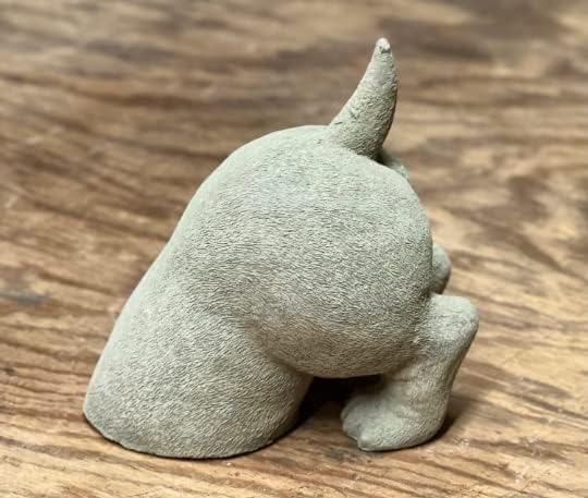 Realistic Dog Figurine Digging Dog Concrete Statue Great Gift Idea Outdoor Decoration for Garden Backyard
