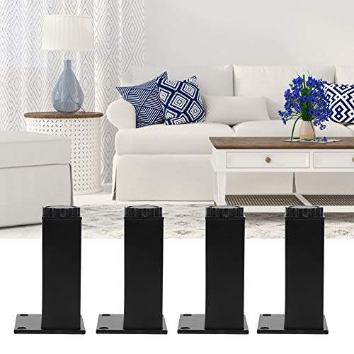 MAGT Gambe per Mobili, Piedini per Mobili Nero, 4