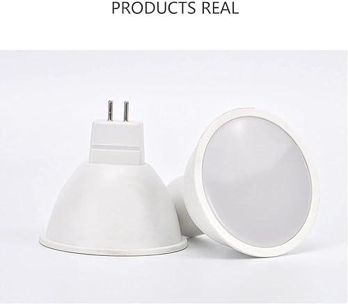 Miniatura 4 de Bombillas LED GU10 de 6 W, 60 W, equivalente a halógeno, 6500 K, luz blanca de 110 V, 540 Lm, no regulable, haz de 30 , CRI 80 para iluminación