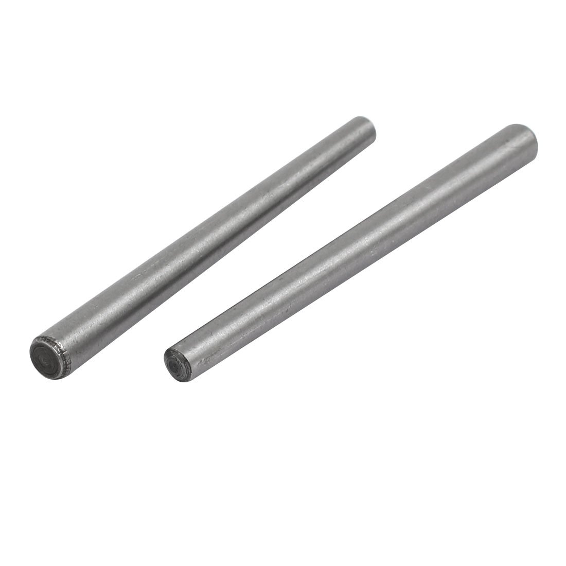 uxcell acero al carbono Gb117 60 mm Longitud 4 mm small End diámetro Taper Pin, 6 piezas