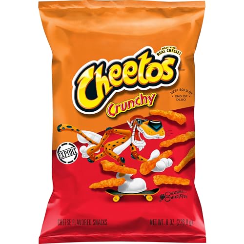 CHEETOS Crunchy Cheese Flavoured Large Bag 226 Gram - UK Seller