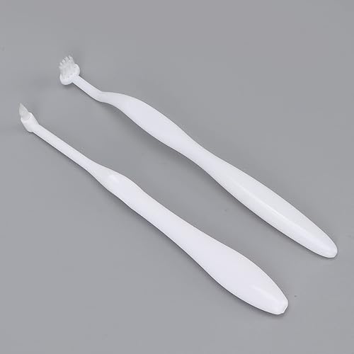 Pilipane Cepillo de dientes copetudo, 2 piezas, cepillo interespacial con ribete cónico, cepillo de dientes delgado interespacial, cepillo de