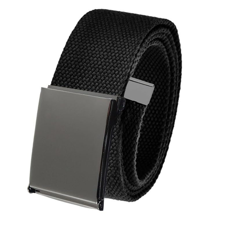 LUKSOFT CANVAS webbing belts Mens And women Waist Belt Unique Design flip top buckle Easy to use for Casual nd Formal, women wear outdoor, Sports wear Rough Use Free Size