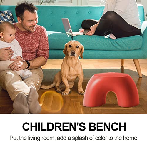 Cadeira de banco para crianças | Bancos pequenos de design de arco-íris escolar - Mobília infantil p