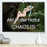 blauhaarige Weiblichkeit in der Natur , von Autor(in): ullision