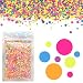 10 Grams - Chunky Rainbow Cosmetic Glitter - Black Light Activated - Festival Rave Beauty Makeup Face Body Nail