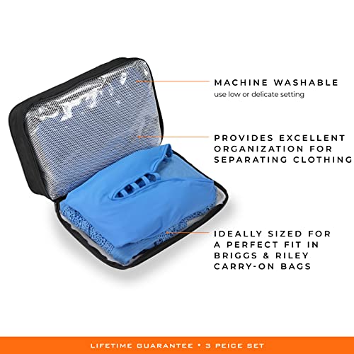 Briggs-Riley-3-Pack-Zippered-Packing-CubesLuggage-Organizers-for-Travel-Black-Small