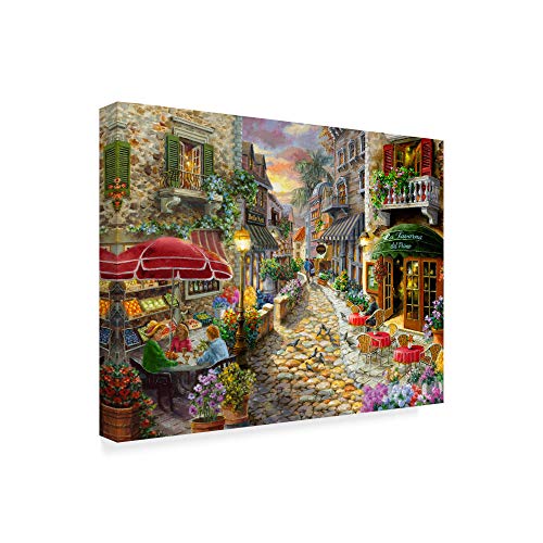 Trademark Fine Art Early Evening in Avola by Nicky Boehme, 18x24-Inch by Trademark Fine Art - Used condition - Image 2