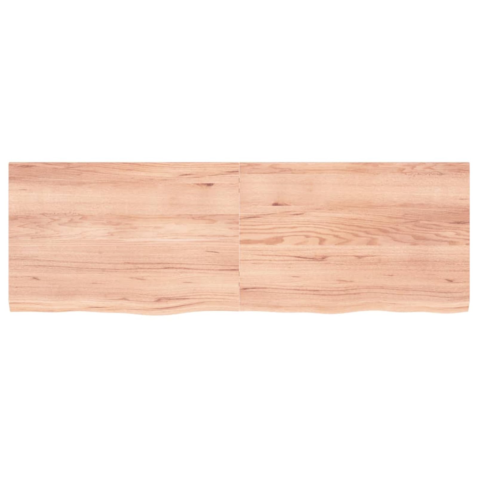 Zestaw wiszących półek wiszących, dekoracyjne, jasnobrązowe, drewniane półki do kuchni, łazienki i salonu, wszechstronny, 180 x 60 x (2-4) cm, do dekoracji domu