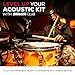 Alesis Strata Club Electric Drum Set with 144K Multi-Channel Samples, Touchscreen, Triple-Zone Cymbals, Dual-Zone Mesh Drums and 8