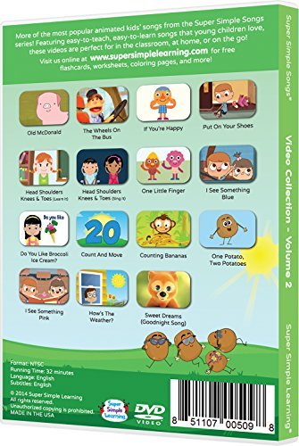 image for Super Simple Songs - Video Collection - Vol. 2