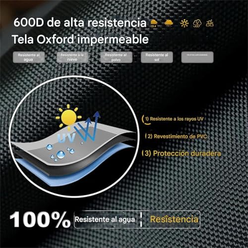 Housse support parasol imperméable Oxford 600D protection jardin - 6