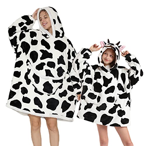 Loalirando Oversize Felpa con cappuccio Coperta in...